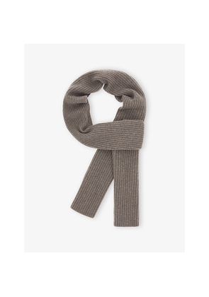 Mens Boggi Milano Ribbed Cashmere Scarf