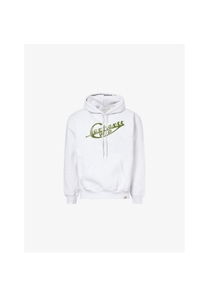 Mens Carhartt WIP Marketing Brand-Print Cotton-Blend Hoodie