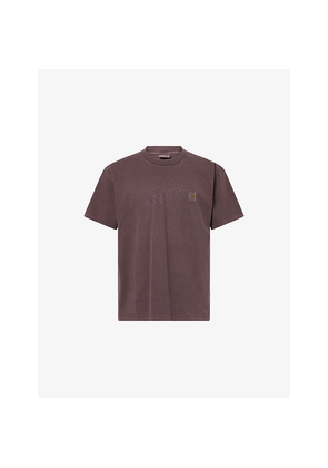 Mens Carhartt WIP Vista Dyed Cotton-Jersey T-Shirt