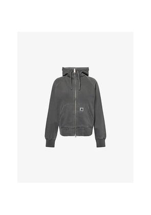 Womens Carhartt WIP Torion Logo-Embroidered Cotton Hoody