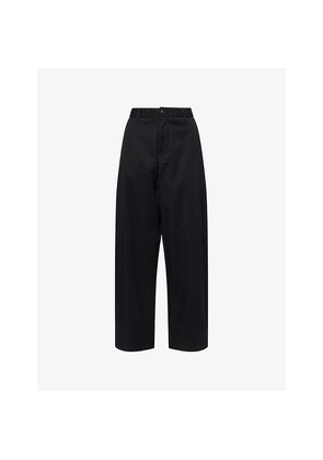 Womens Carhartt WIP Brady Relaxed-Fit Straight-Leg Cotton-Twill Trousers