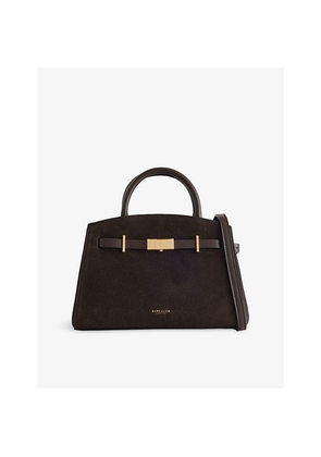 Womens Demellier The Small Hudson Suede Tote Bag