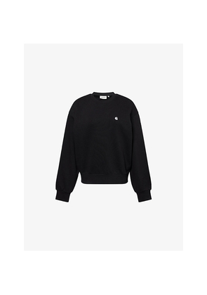 Womens Carhartt WIP Casey Logo-Embroidered Cotton Sweatshirt