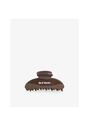 Womens Ru & Rocka Branded Acetate Claw Clip