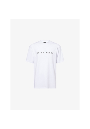 Mens Daily Paper Alias Crewneck Cotton-Jersey T-Shirt