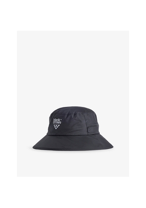 Mens Black Crows Boonus Brimmer Woven Bucket Hat