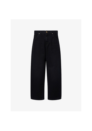 Mens Carhartt WIP Brandon Straight-Leg Cotton Trousers