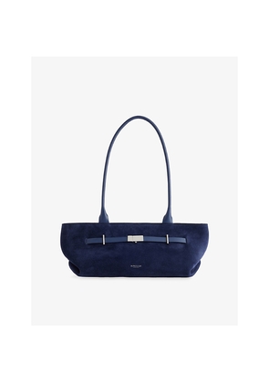 Womens Demellier The New York Suede Shoulder Bag