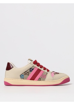 Sneakers GUCCI Woman color Fuchsia