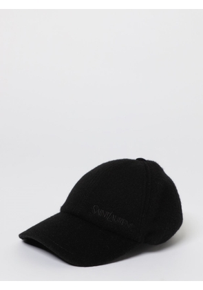Hat SAINT LAURENT Men color Black