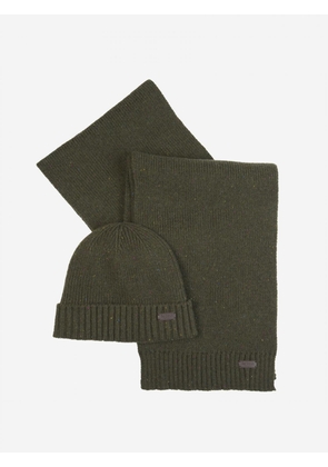 Hat BARBOUR Men color Green