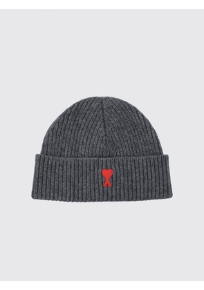 Hat AMI PARIS Men color Grey
