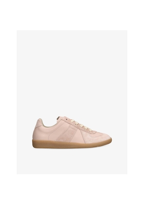 Womens Maison Margiela Replica Leather Trainers
