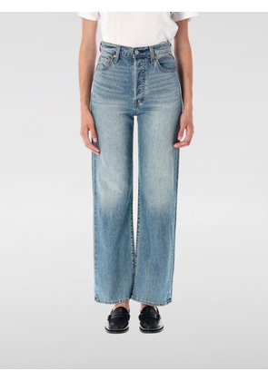 Jeans LEVI'S Woman color Denim