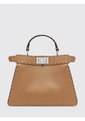 Handbag FENDI Woman color Brown