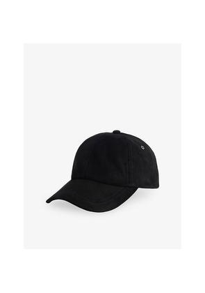 Mens Paul Smith Branded Suede Cap