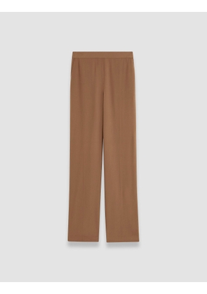 Silk Crepe de Chine Tova Trousers - Shorter / 38