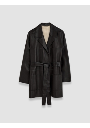 Tison Bonded Leather Jacket - 40