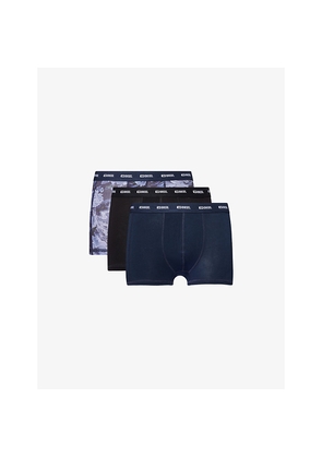 Mens Diesel Pack Of Three Damien Stretch-Cotton Trunks