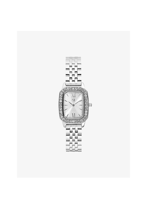 Sif Jakobs Luciana Stainless Steel and Cubic Zirconia Quartz Watch