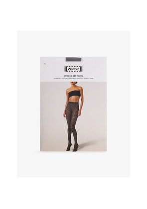 Womens Wolford Mermaid Netted Stretch-Woven Tights