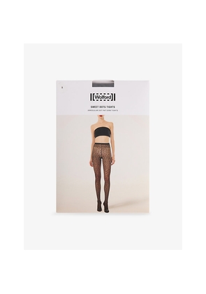 Womens Wolford Italia S.R.L. 20-Denier Sweet Dots Stretch-Woven Tights