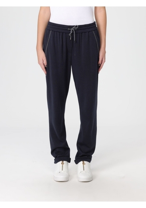 Pants BRUNELLO CUCINELLI Woman color Blue