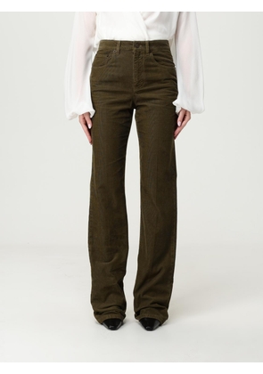 Pants SAINT LAURENT Woman color Kaki