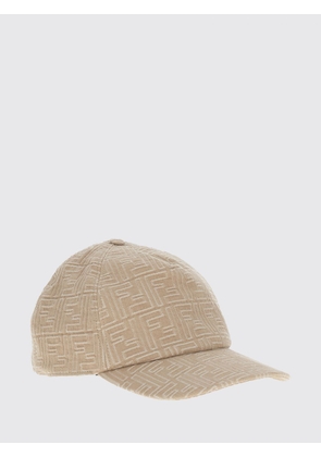 Hat FENDI Men color Beige