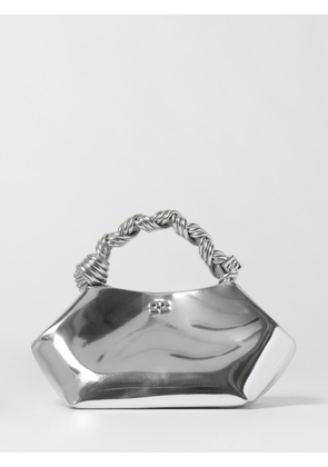 Handbag GANNI Woman color Silver