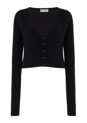 Éterne Cropped Cotton-Modal Cardigan - Moda Operandi