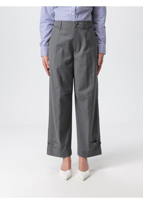 Pants DONDUP Woman color Grey