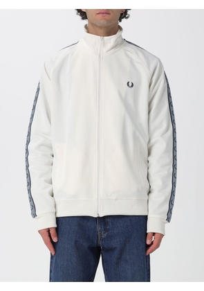 Sweatshirt FRED PERRY Men color Ecru
