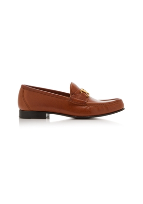 Valentino Garavani VLogo Leather Loafers - Moda Operandi