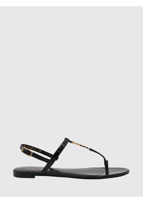 Heeled Sandal SAINT LAURENT Woman color Black
