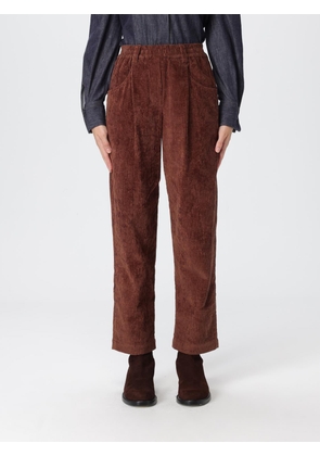 Pants BRUNELLO CUCINELLI Woman color Burnt