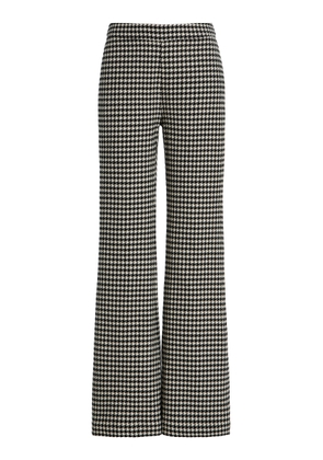 Cara Cara Christopher Houndstooth Wool-Blend Pants - Moda Operandi