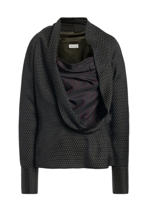 Dries Van Noten Celsey Diamond-Motif Jacquard Shirt - Moda Operandi