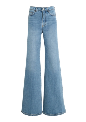 Jeanerica Fuji Stretch High-Rise Flared Jeans - Moda Operandi