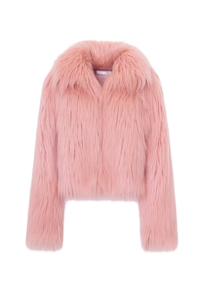 LoveShackFancy Fallon Faux Fur Jacket - Moda Operandi