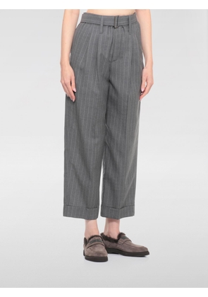 Pants BRUNELLO CUCINELLI Woman color Grey