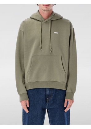 Sweatshirt OBEY Men color Green