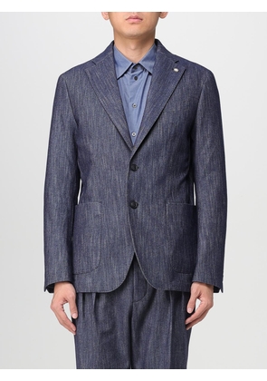 Jacket MANUEL RITZ Men color Blue