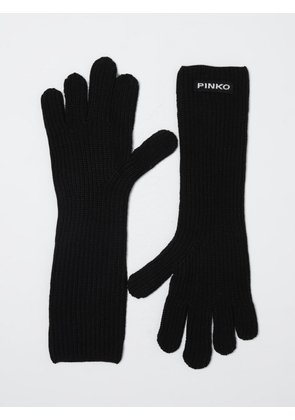 Gloves PINKO Woman color Black