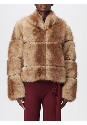 Fur Coat APPARIS Woman color Beige