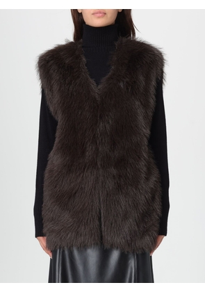 Fur Coat KAOS Woman color Brown