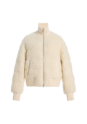 Perfect Moment Bouclé Wool Down Bomber Jacket - Moda Operandi