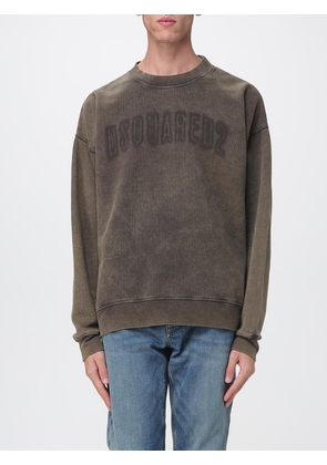 Sweatshirt DSQUARED2 Men color Brown