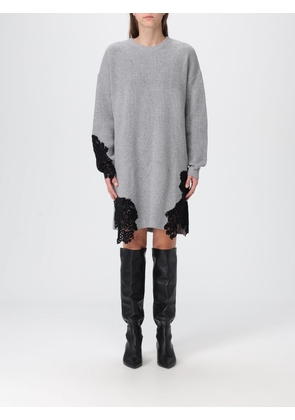 Dress PINKO Woman color Grey