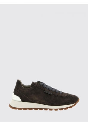 Sneakers BRUNELLO CUCINELLI Woman color Brown